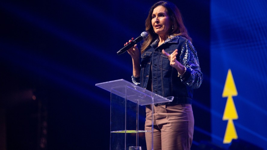 Fátima Bernardes subiu ao palco da Vibra SP para palestrar no Despertar Empreendedor 2024
