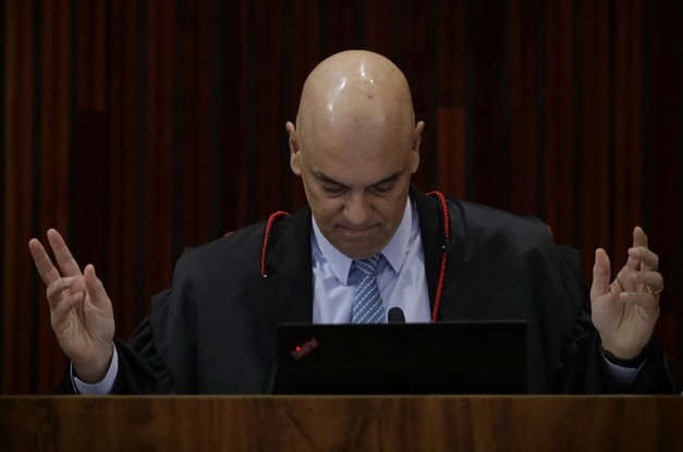 O ministro Alexandre de Moraes