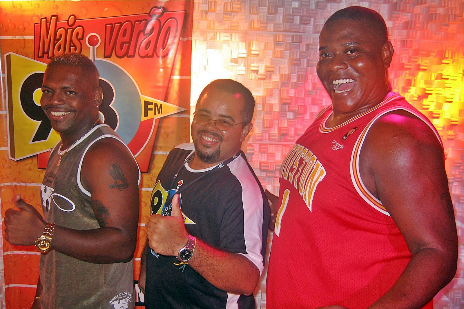 Mc's Marcinho, Bolinha e Sapão em 2006 — Foto: Divulgação