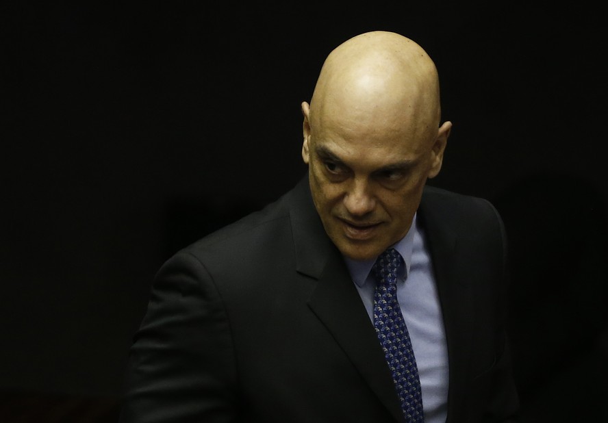 O ministro do STF Alexandre de Moraes durante celebração do bicentenário da Independência do Brasil no Congresso Nacional