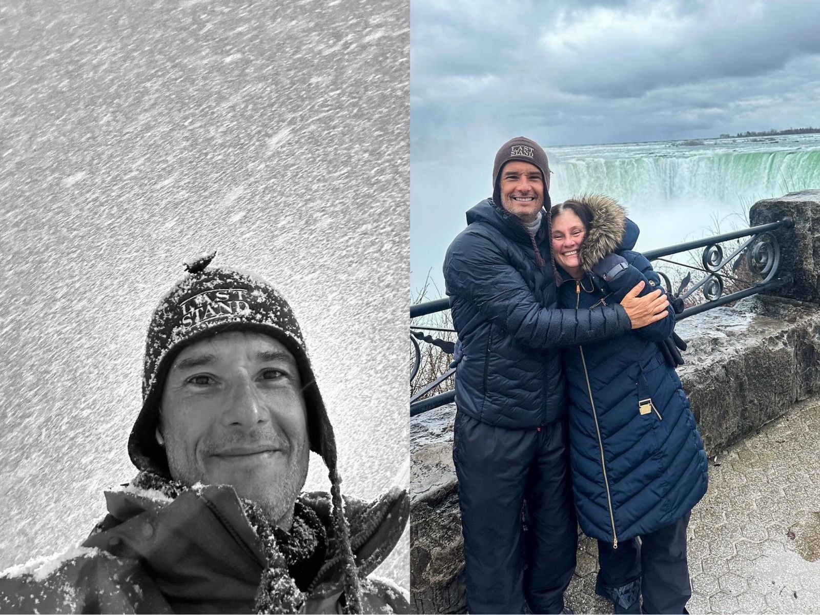 Rodrigo Santoro está curtindo o frio do Canadá — Foto: Reprodução/Instagram