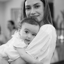 Thaila Ayala no batizado da filha — Foto: Reprodução/Instagram
