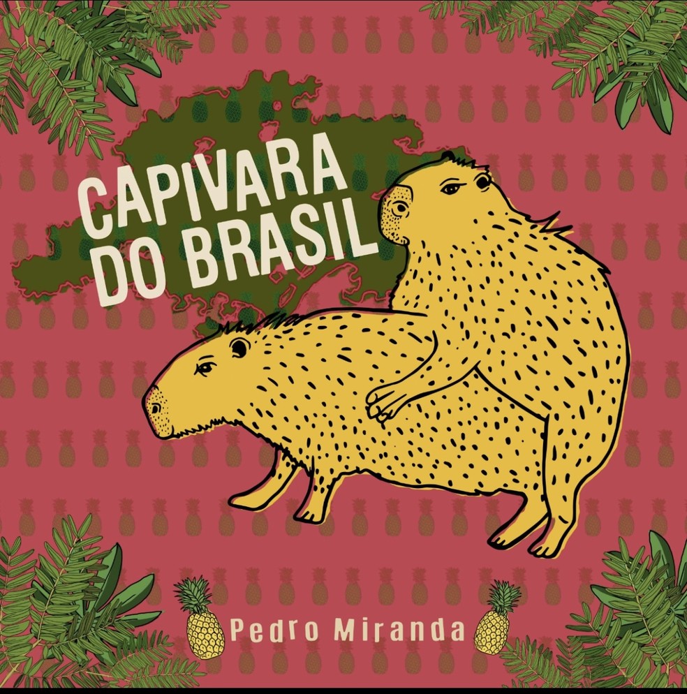 "Capivara do Brasil": marchinha de Pedro Miranda em parceria com o poeta Chacal — Foto: reprodução