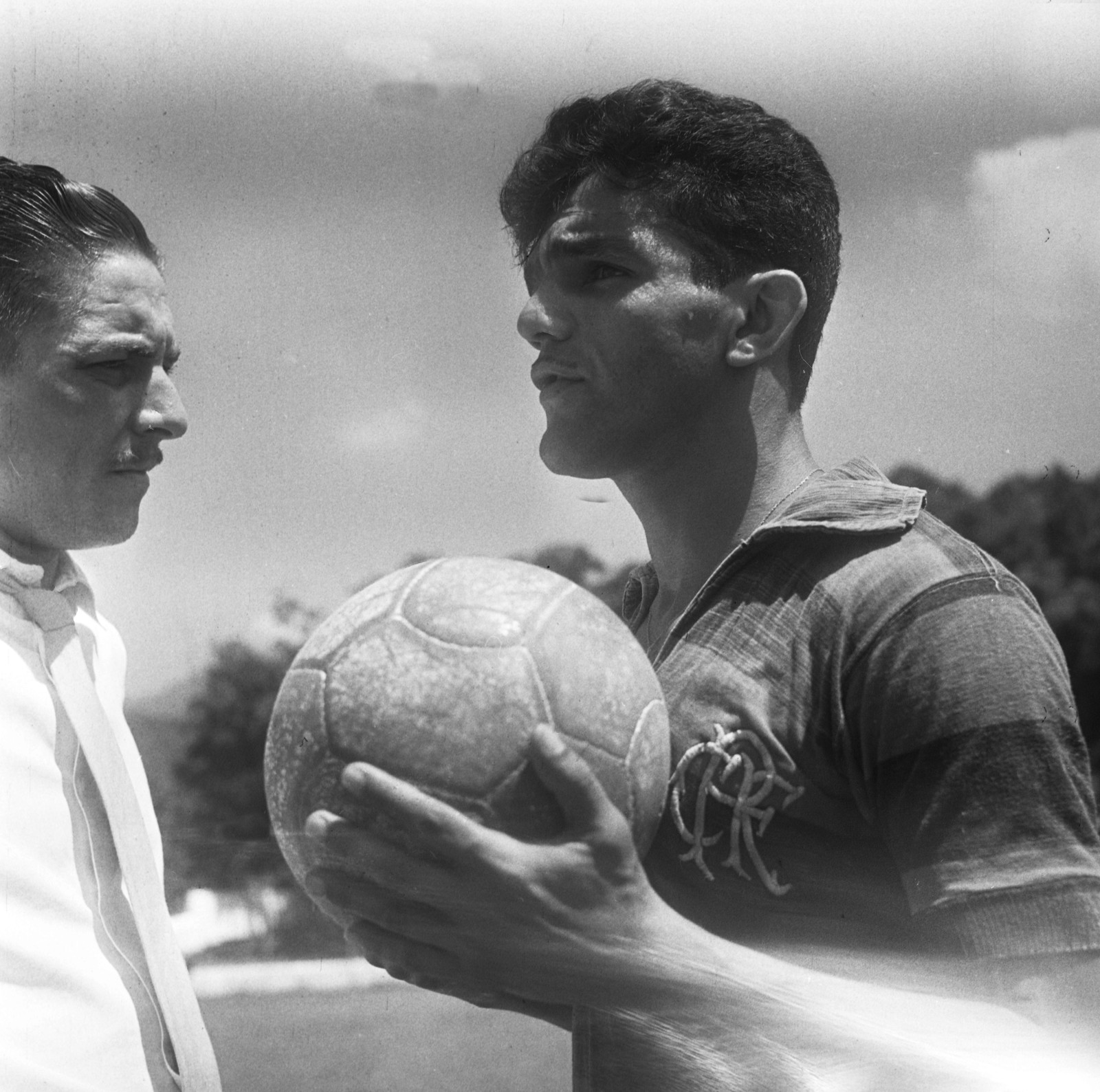 Dida foi um camisa 10 histórico do Flamengo nos anos 1950 e 60 — Foto: Agência O Globo