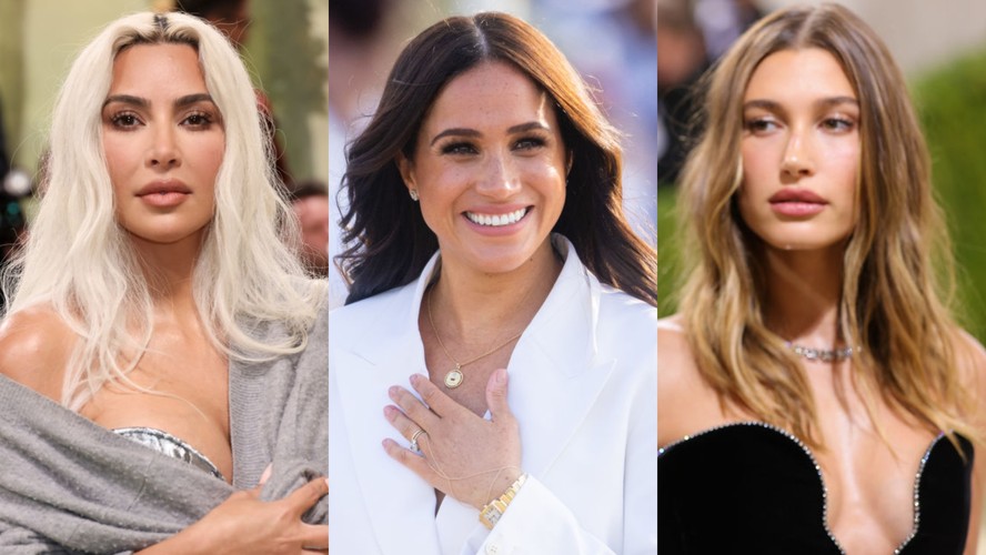 Kim Kardashian, Meghan Markle e Hailey Bieber