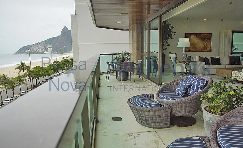 À venda por R$ 30 milhões, imóvel em Ipanema tem metro quadrado no valor de R$ 80.645 - Foto: Site Bossa Nova Sotheby's International Realty