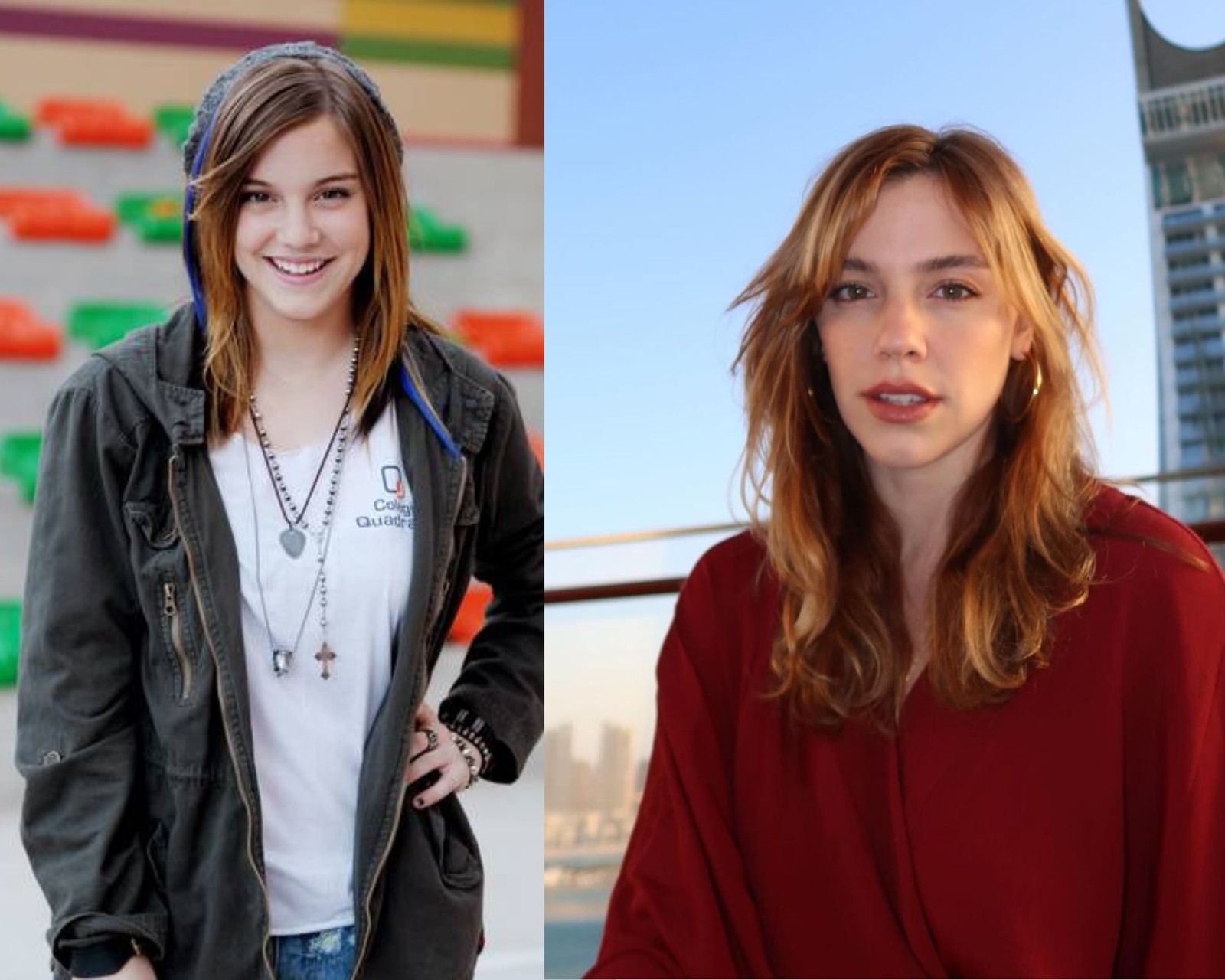 Alice Wegmann viveu a protagonista Lia, em 'Malhação: Intensa' — Foto: Globo e Reprodução/Instagram