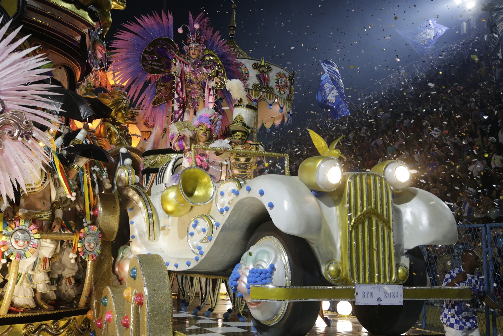 Beija-flor apresenta enredo sobre riqueza carnavalesca de Maceió — Foto: Domingos Peixoto