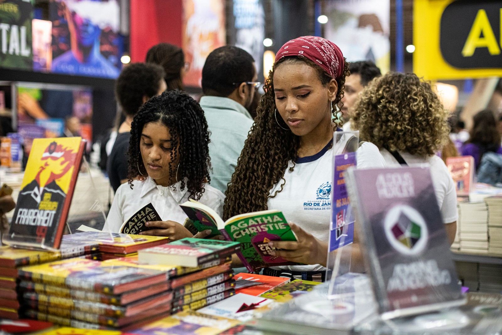 Bienal do Livro celebra 40 anos — Foto: Hermes de Paula/Agência O Globo