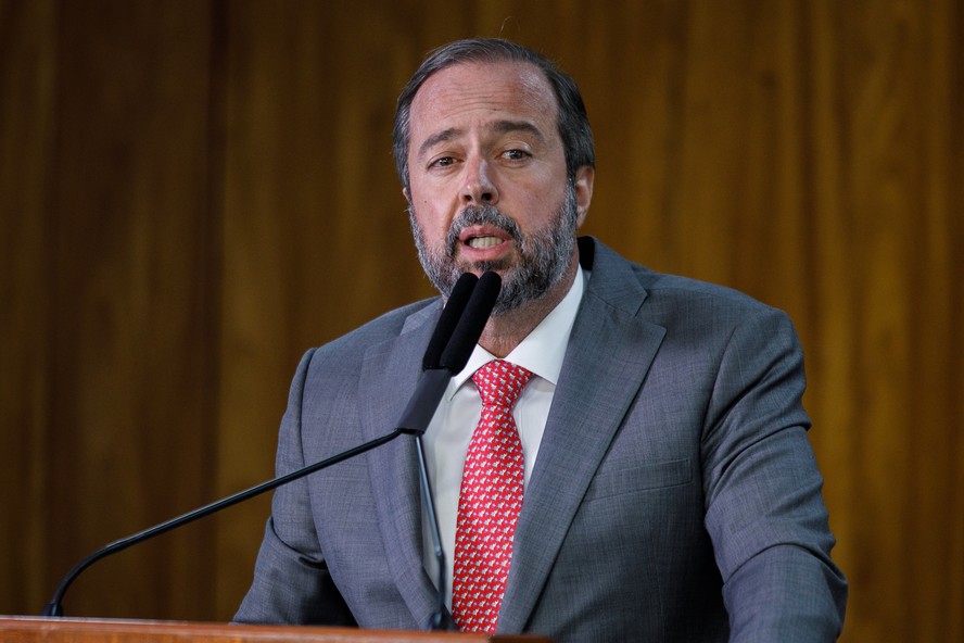 O ministro de Minas e Energia, Alexandre Silveira