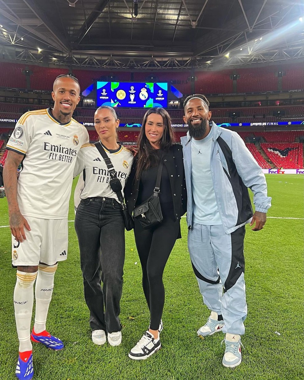 Tainá Castro acompanhou a final da Champions League — Foto: Reprodução Instagram