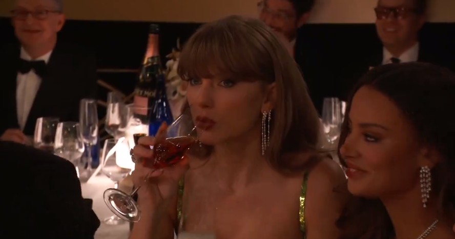 Taylor Swift no Globo de Ouro 2024