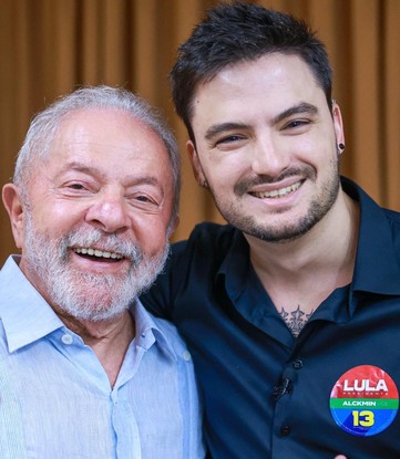 Felipe Neto e Lula se encontram no Rio de Janeiro
