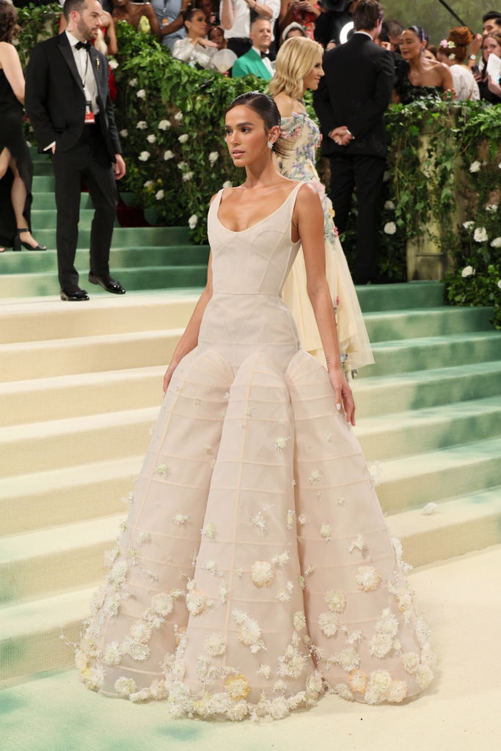 Bruna Marquezine foi ao MET Gala pela primeira vez — Foto: Getty Images