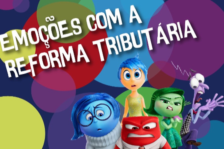 Ministério da Fazenda publica memes sobre Reforma Tributária com personagens de Divertidamente