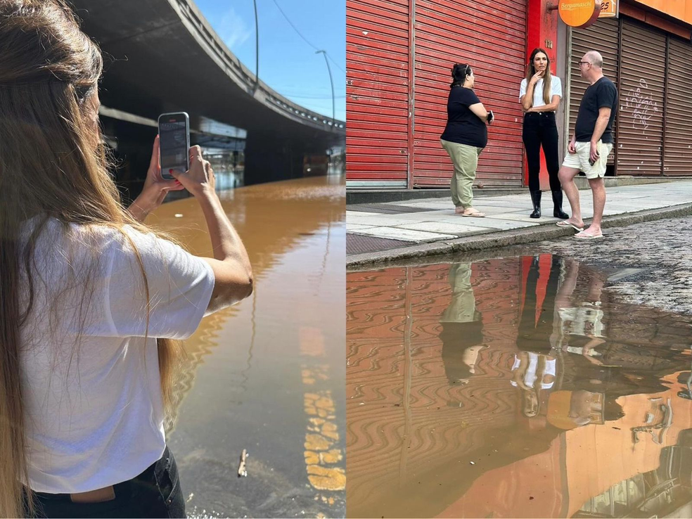 Patrícia Poeta está em Porto Alegre — Foto: Reprodução/Instagram