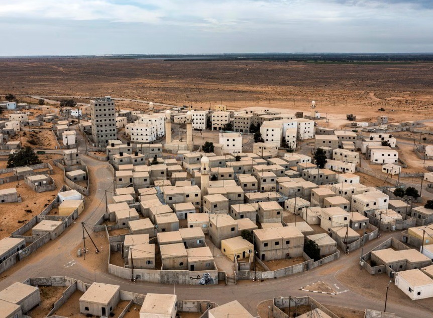 Baladia foi construída por militares israelenses para treinar ações de combate urbano — Foto: AFP via Getty