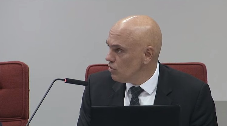 Alexandre de Moraes durante audiência pública no STF sobre responsabilidade de plataformas sobre conteúdos