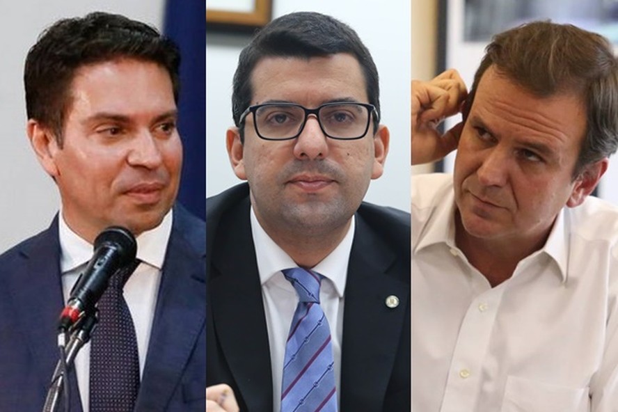 Alexandre Ramagem, Marcelo Queiroz e Eduardo Paes: PSDB fala em 'alternativa aos extremos'