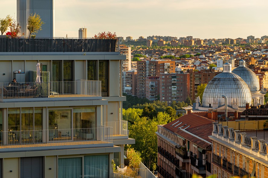 Apartamentos em Madrid, Espanha. Programas de vistos gold estão gradualmente sendo encerrados em toda a Europa