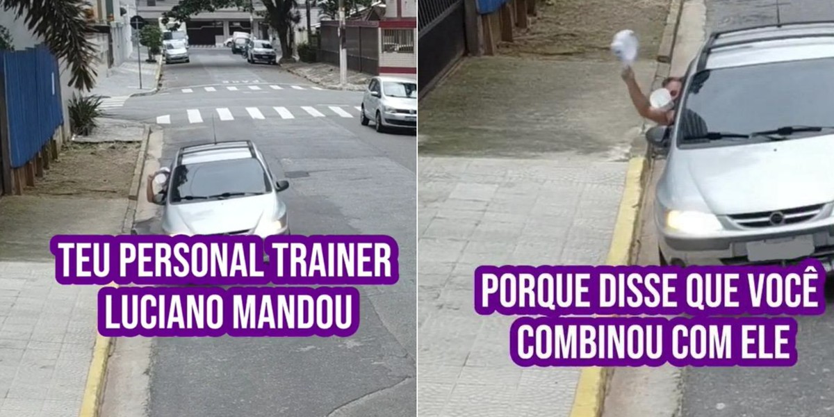 Personal trainer contrata carro de som para incentivar que aluna vá à academia e viraliza na web