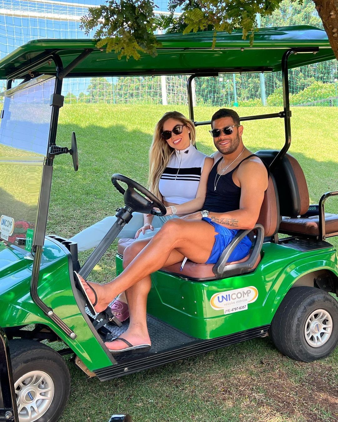 Hulk espera seu segundo filho com Camila Ângelo — Foto: Reprodução Instagram