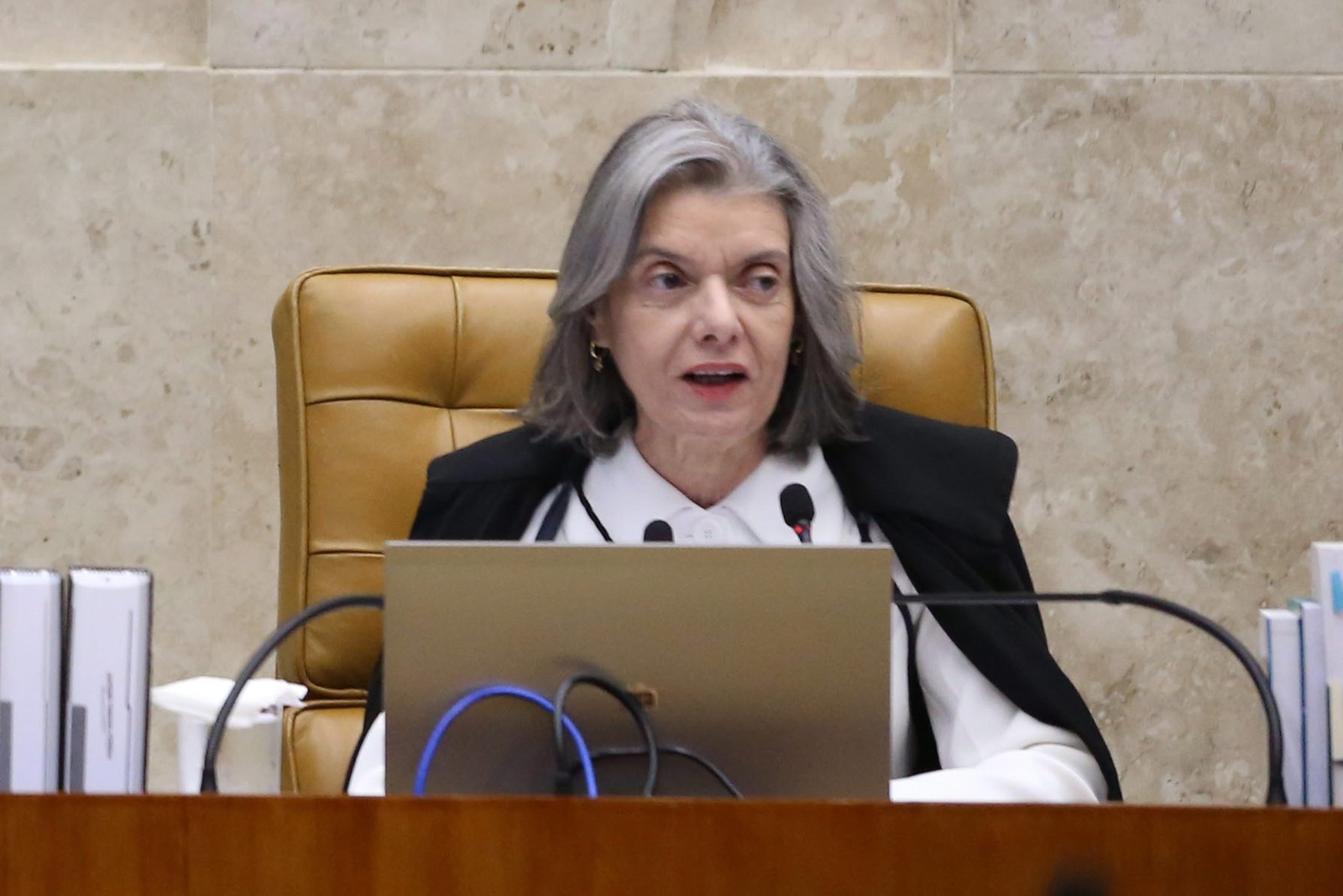 A ministra Cármen Lúcia: mandato no biênio 2016-2018Agência O Globo