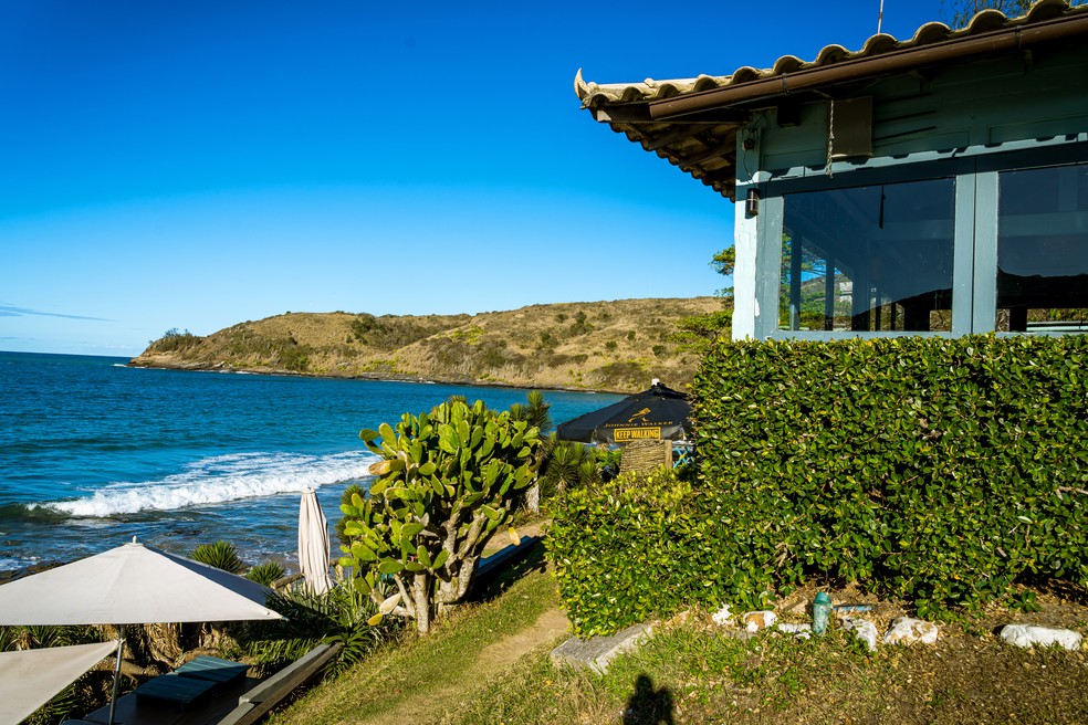 O Rocka Restaurant & Beach Lounge tem ótima cozinha de frente para a Praia Brava, em Búzios  — Foto: Divulgação