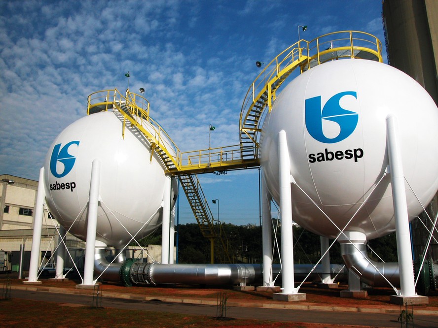 Reservatório da Sabesp: governo tem 50,3% das ações da empresa e vai ficar com 18,3% após privatização