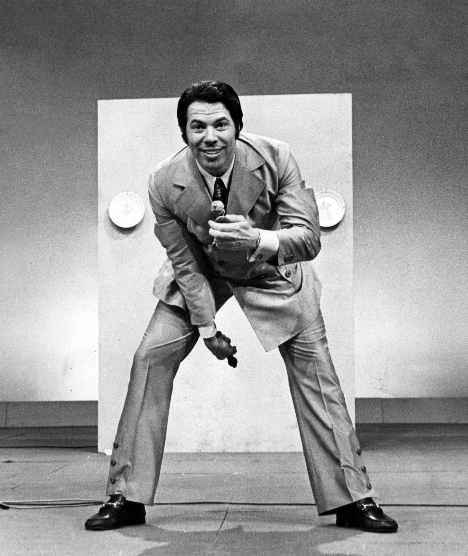 Silvio Santos em dezembro de 1972 — Foto: Agência O Globo