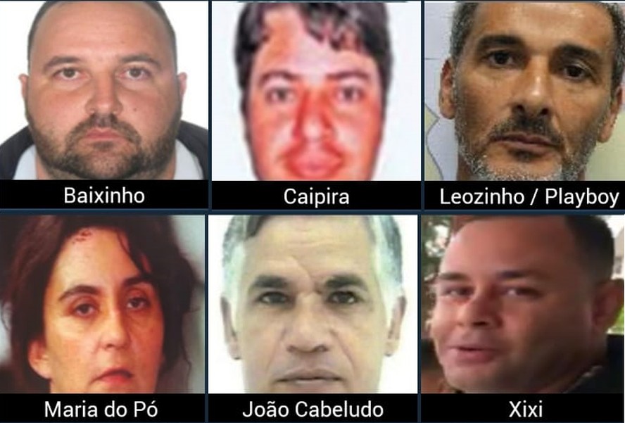 Lista dos criminosos mais procurados do Brasil