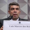 Ex-ajudante de ordens de Bolsonaro Luis Marcos dos Reis, na CPI do 8 de janeiro - Bruno Spada/Câmara dos Deputados