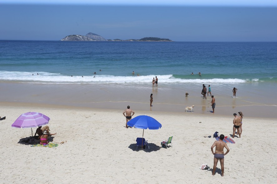Dia de sol na Praia de Ipanema: previsão do tempo para a cidade do Rio nesta semana não aponta chuva