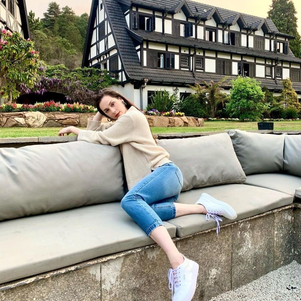 Sophia Abrahão curtiu dias de descanso no Hotel Ort, em Campos do Jordão — Foto: Reprodução Instagram