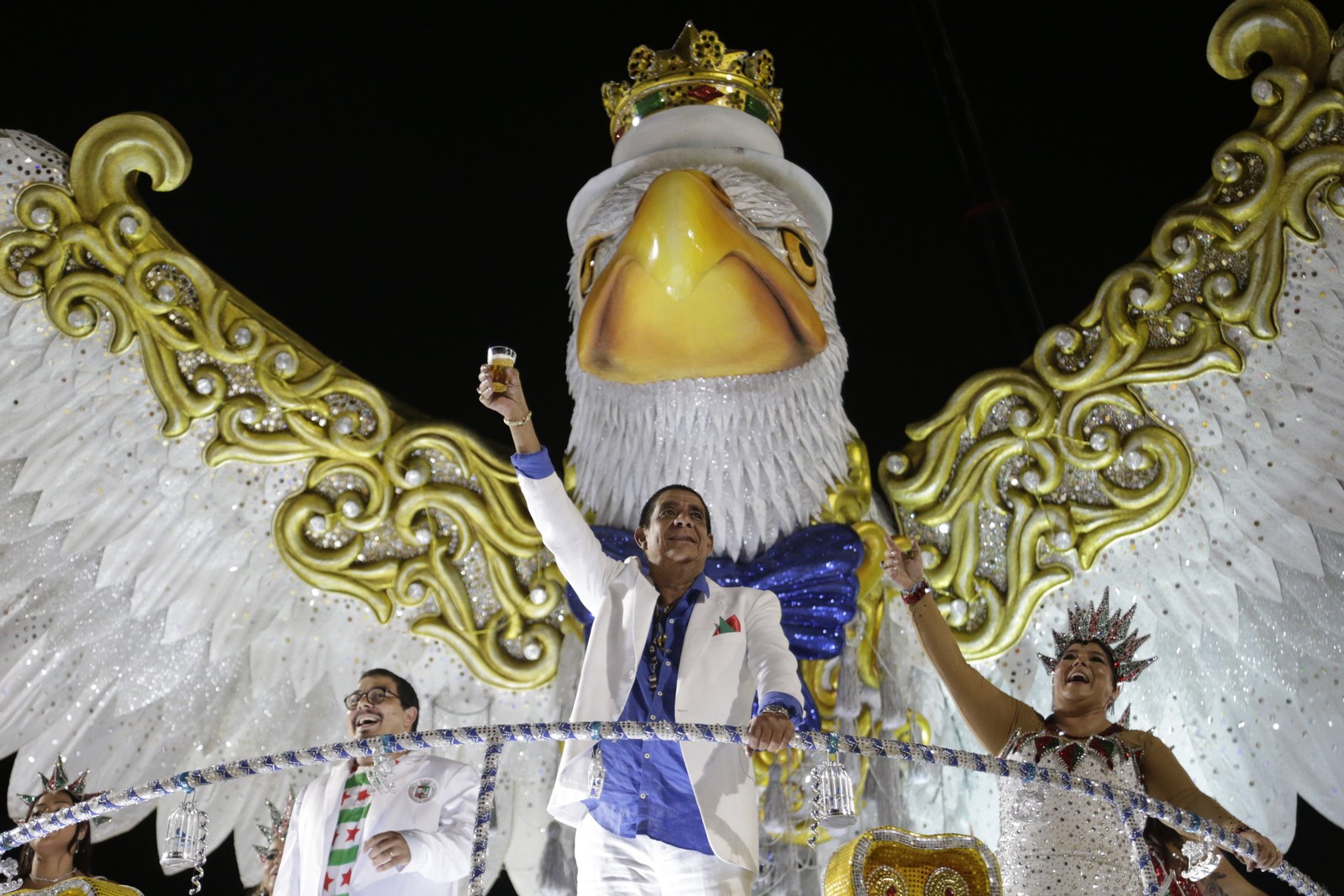 O sambista Zeca Pagodinho, homenageado da Grande Rio  — Foto: Domingos Peixoto