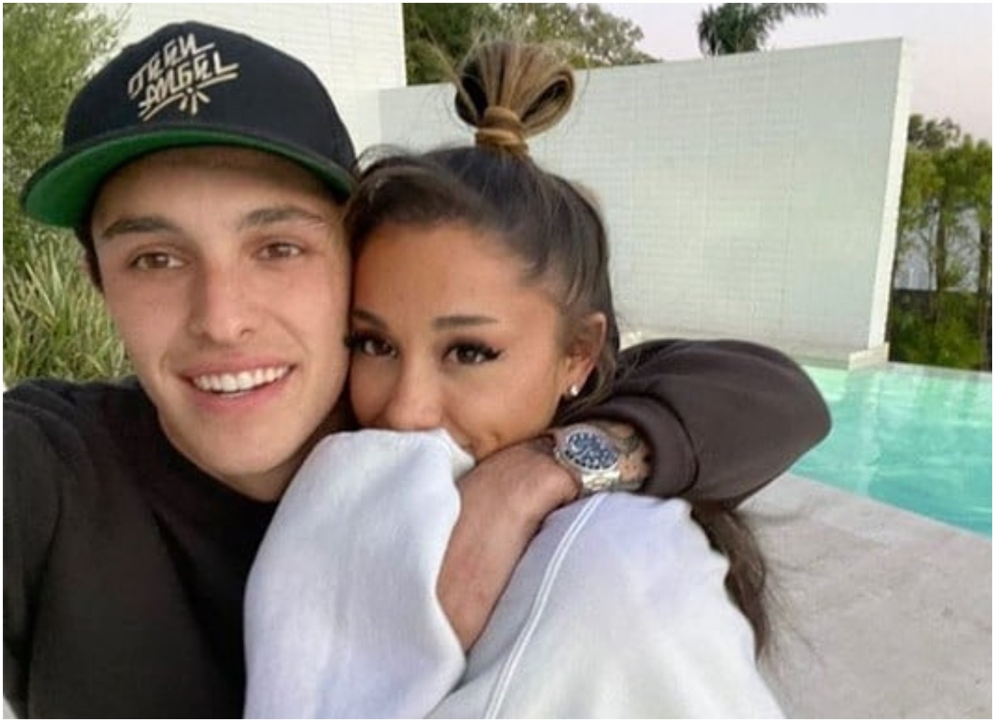 Dalton Gomez e Ariana Grande — Foto: Instagram