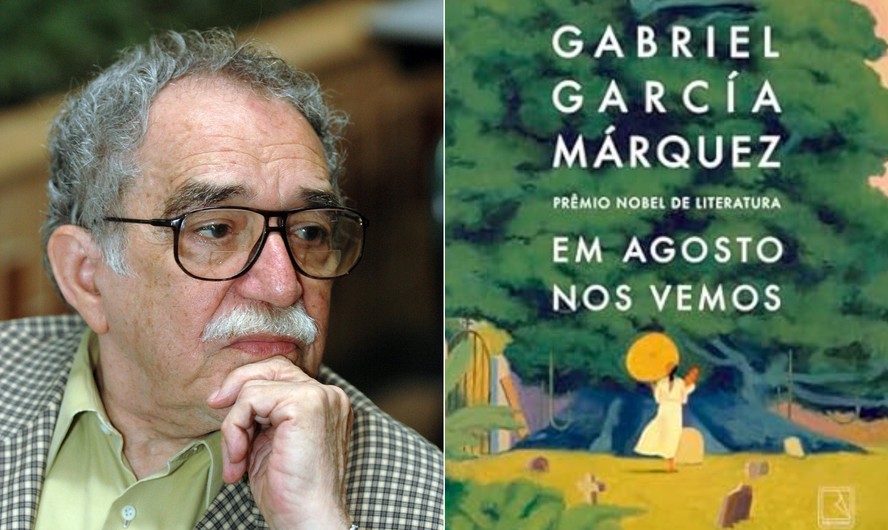 O escritor colombiano Gabriel García Márquez, autor de 'Em agosto nos vemos'