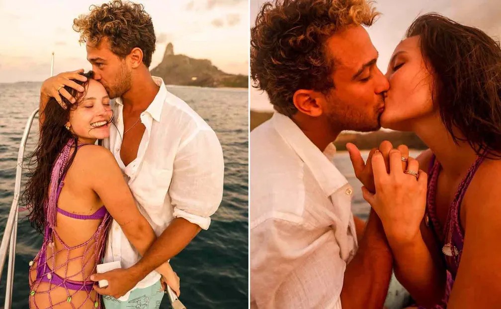 Larissa Manoela e André Luiz Frambach anunciam noivado — Foto: Foto: Reprodução/Instagram