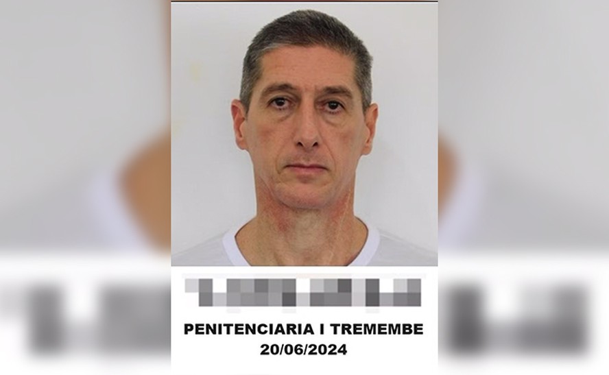 Ronnie Lessa é fichado na Penitenciária de Tremembé, em São Paulo