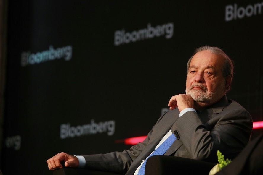 A fortuna do mexicano Carlos Slim chega pela primeira vez a US$ 100 bilhões