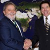 O presidente Luiz Inácio Lula da Silva (PT) em encontro com Silvio Santos, do SBT, em 2010 - Ricardo Stuckert/Prsidência da República