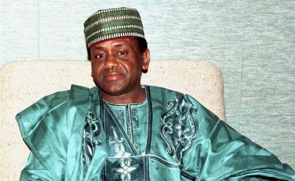 O ditador militar nigeriado, general Sani Abacha — Foto: AFP