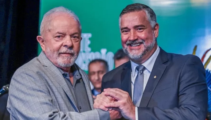 Lula e Paulo Pimenta