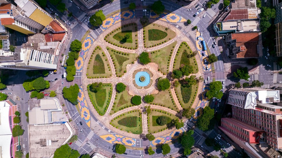 Praça Raul Soares, no Centro de Belo Horizonte — Foto: Pedro Truffi / Getty Images