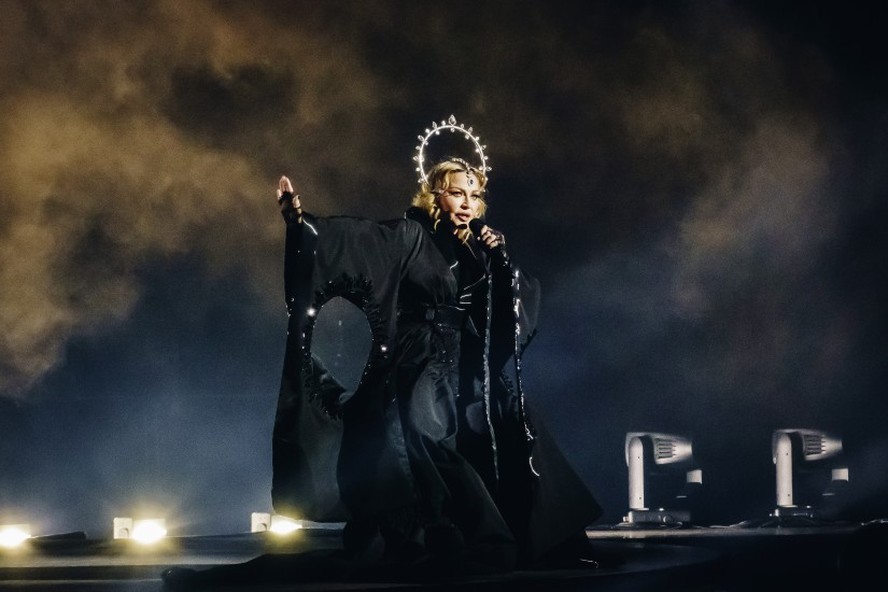 Madonna em Nova York, em dezembro