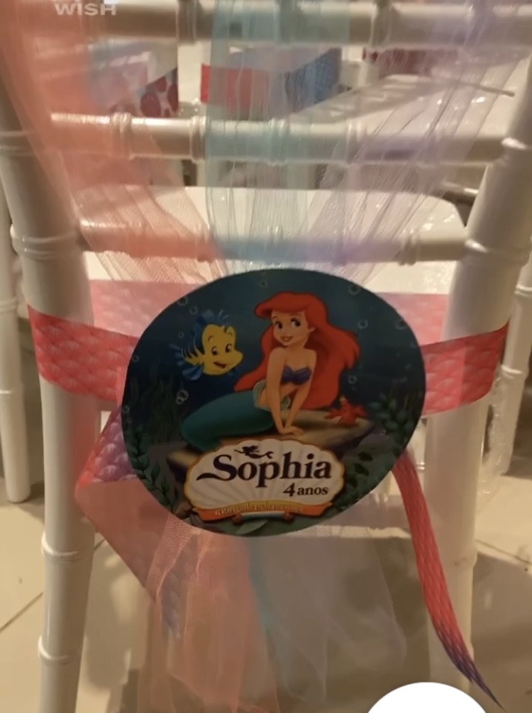 Decoração do aniversário de 4 anos da filha de Arthur Aguiar e Maíra Cardi — Foto: Reprodução/Instagram