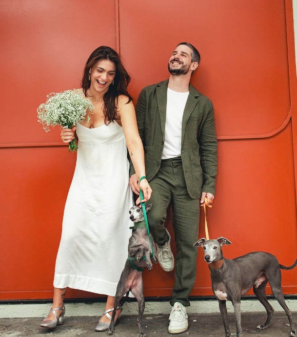 Pedro Neschling se casou com com a chef de cozinha Nathalie Passos em outubro— Foto: Reprodução/Instagram