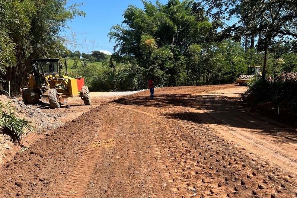 Pavimentação em Pará de Minas (MG) — Foto: Divulgação