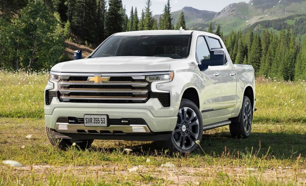 Chevrolet Silverado High Country 2024 — Foto: Divulgação/Chevrolet