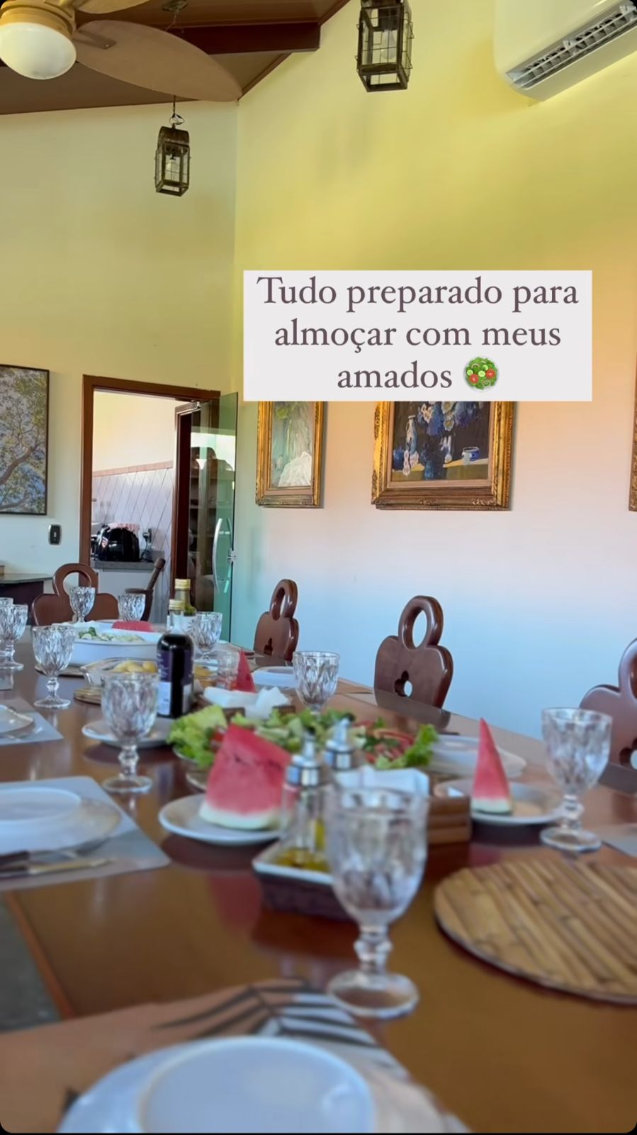 Wanessa Camargo recebe ex-participantes do 'BBB 24' na fazenda do pai em Goiás — Foto: Reprodução